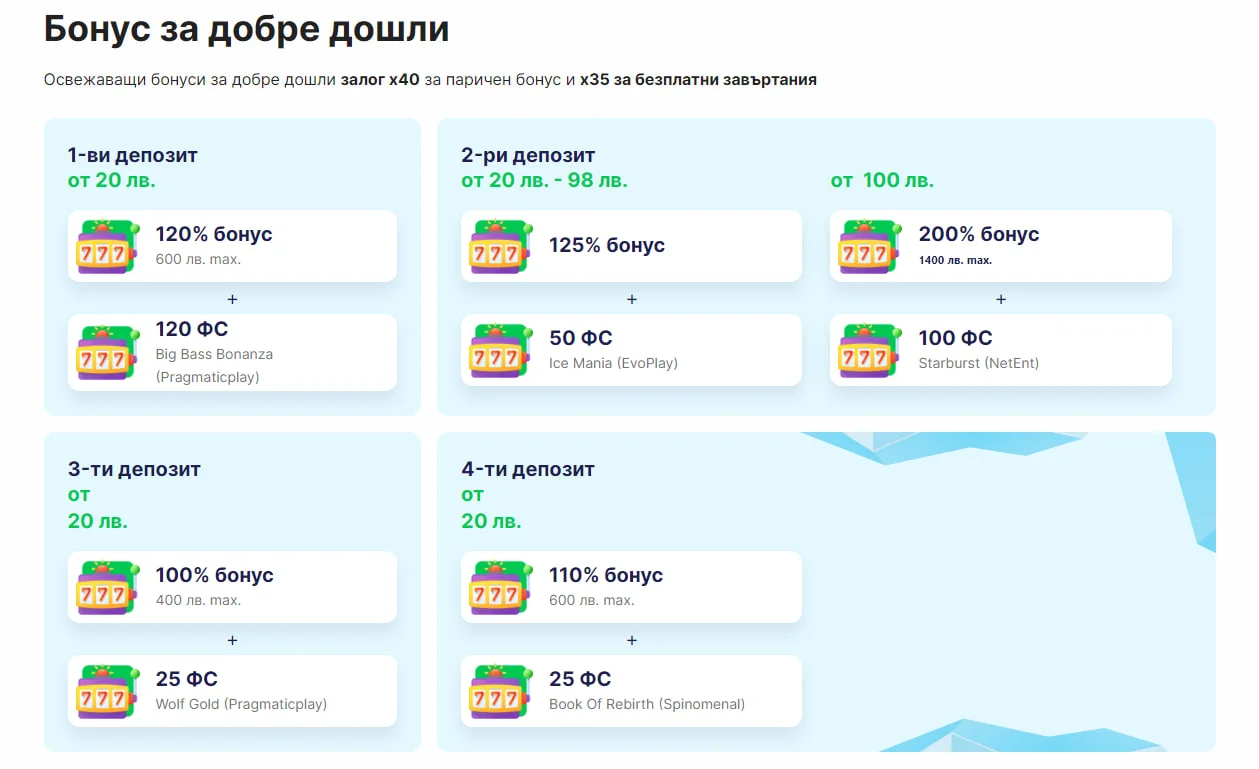 Bonus za dobre doshli